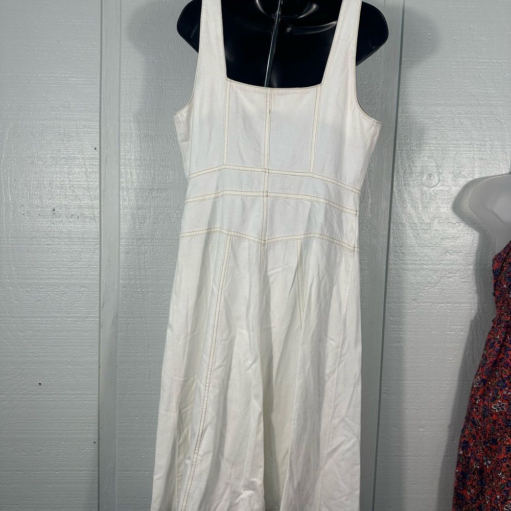 I.N.C. International Concepts Women's Cotton Zip-Front Denim Dress Size MP NWT - Picture 8 of 11